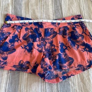 Element Coral Pink and Navy Floral Women’s Shorts